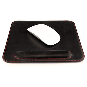 OTTO Leather Mousepad with Wrist Rest