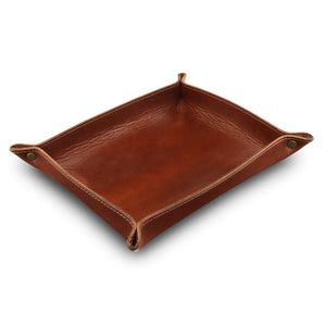 Londo Genuine Leather Organizer Office Desk Tray