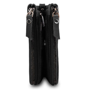 Otto Angelino Genuine Leather Multipurpose Bifold Wallet - RFID Blocking - Unisex