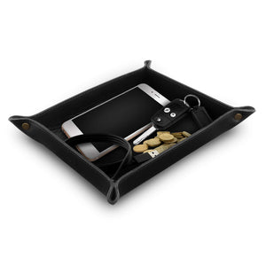 Londo Genuine Leather Organizer Office Desk Tray