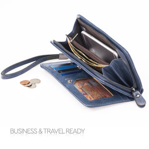Otto Angelino PU Leather Women Business Wallet, Bag - ID, Debit and Business Card