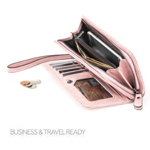 Otto Angelino PU Leather Women Business Wallet, Bag - ID, Debit and Business Card