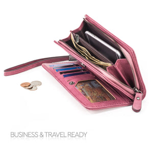 Otto Angelino PU Leather Women Business Wallet, Bag - ID, Debit and Business Card