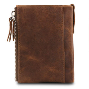 Otto Angelino Genuine Leather Multipurpose Bifold Wallet - RFID Blocking - Unisex