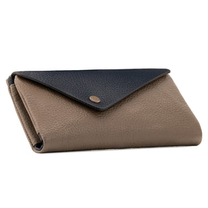 Otto Angelino Genuine Leather Envelope Wallet with Phone Compatible Slots - RFID Blocking - Unisex