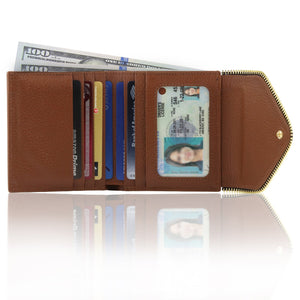 Otto Angelino Genuine Leather Envelope Style Wallet - RFID Blocking – Unisex