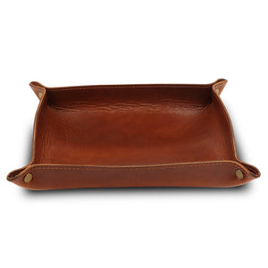 Londo Genuine Leather Organizer Office Desk Tray