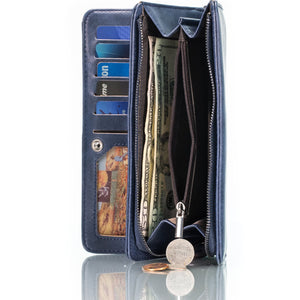 Otto Angelino PU Leather Women Business Wallet, Bag - ID, Debit and Business Card