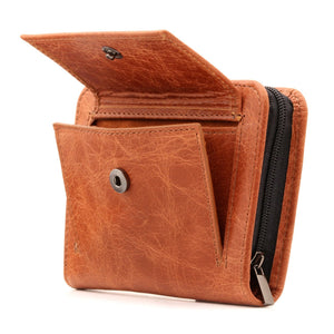 Otto Angelino - Zippered Bifold Wallet for Men