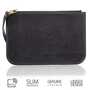 Otto Angelino - Smooth Wallet with Wristlet Strap