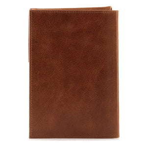 Otto Angelino - Passport Wallet with Ticket Slot and Baggage Tags