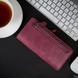 Otto Angelino PU Leather Women Business Wallet, Bag - ID, Debit and Business Card