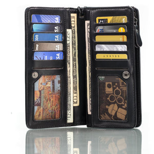 Otto Angelino PU Leather Women Business Wallet, Bag - ID, Debit and Business Card