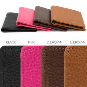 Otto Angelino Genuine Bifold Leather Wallet - Passport Style - ID, Bank Cards and Cash, RFID BLOCKING - Unisex