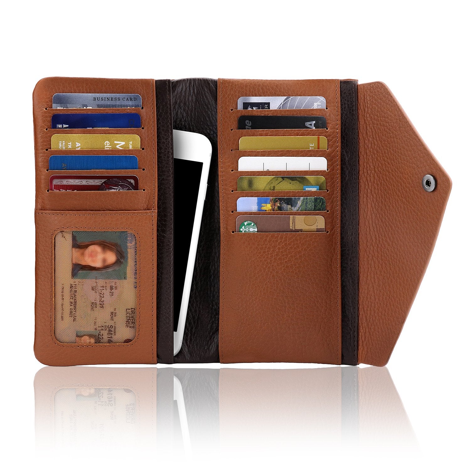 Otto Angelino Angelino Real Leather Passport Wallet, RFID Blocking –  MegaGear Store