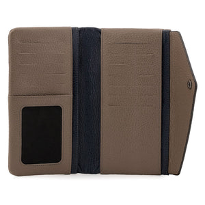 Otto Angelino Genuine Leather Envelope Wallet with Phone Compatible Slots - RFID Blocking - Unisex