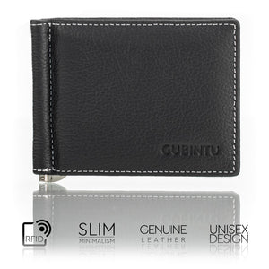 Otto Angelino - Ultra-Thin Men’s Wallet with Bill Clip