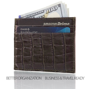 Otto Angelino Genuine Leather Wallet - Bank Cards, Money, Driver's License, RFID Blocking