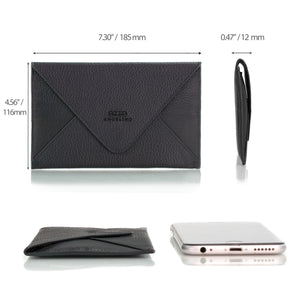 Otto Angelino Genuine Leather Wallet - Multiple Slots Money, ID, Cards, Smartphone, RFID Blocking - Unisex