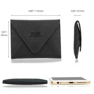 Otto Angelino Genuine Leather Wallet - Multiple Slots - Money, ID, Tickets, Cards, RFID Blocking - Unisex