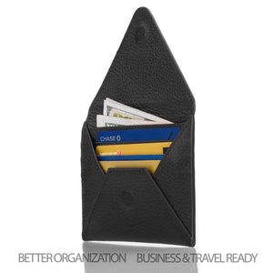 Otto Angelino Genuine Leather Wallet - Multiple Slots - Money, ID, Tickets, Cards, RFID Blocking - Unisex
