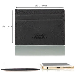 Otto Angelino Genuine Leather Wallet - Bank Cards, Money, Driver's License, RFID Blocking