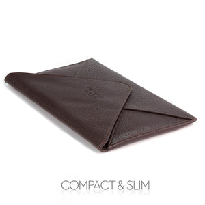 Otto Angelino Genuine Leather Wallet - Multiple Slots Money, ID, Cards, Smartphone, RFID Blocking - Unisex