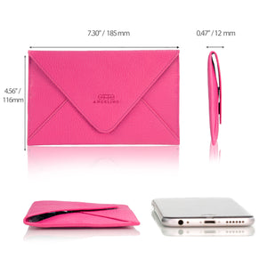 Otto Angelino Genuine Leather Wallet - Multiple Slots Money, ID, Cards, Smartphone, RFID Blocking - Unisex