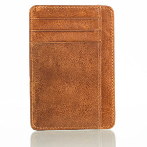 Otto Angelino Genuine Leather Wallet - Bank Cards, Money, Driver's License - Unisex