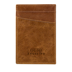 Otto Angelino Genuine Leather Wallet - Bank Cards, Money, Driver's License - Unisex