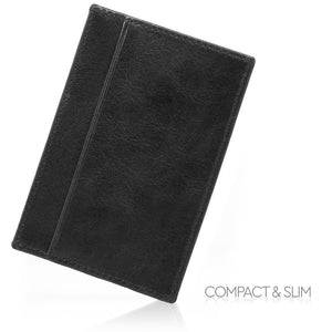 Otto Angelino Genuine Leather Wallet - Bank Cards, Money, Driver's License - Unisex