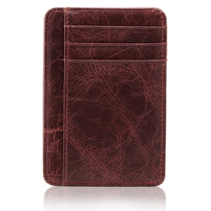 Otto Angelino Genuine Leather Wallet - Bank Cards, Money, Driver's License - Unisex