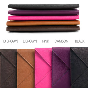 Otto Angelino Genuine Leather Wallet - Multiple Slots Money, ID, Cards, Smartphone, RFID Blocking - Unisex