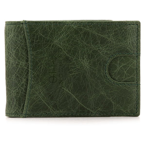 Otto Angelino Top Grain Leather Wallet with Money Clip - RFID Blocking – Unisex
