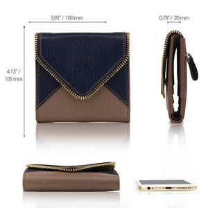 Otto Angelino Genuine Leather Envelope Style Wallet - RFID Blocking – Unisex