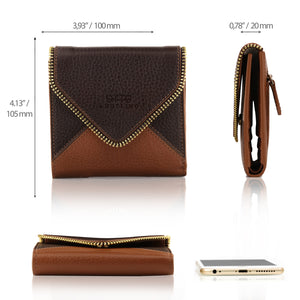 Otto Angelino Genuine Leather Envelope Style Wallet - RFID Blocking – Unisex