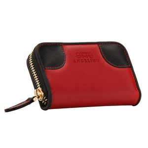 Otto Angelino Genuine Leather Coin and Credit Card Wallet - RFID Blocking - Unisex