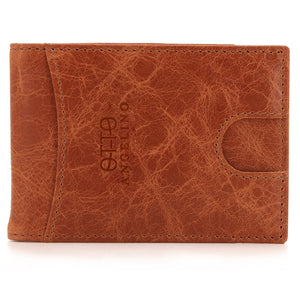 Otto Angelino Top Grain Leather Wallet with Money Clip - RFID Blocking – Unisex