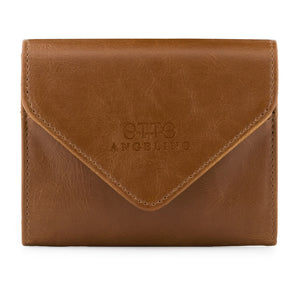 Otto Angelino Leather Coin and Credit Card Organizer - RFID Blocking – Unisex