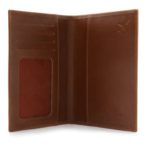 Otto Angelino Leather Passport Wallet - RFID Blocking - Unisex