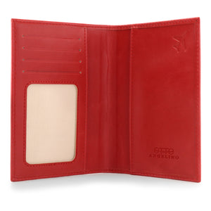 Otto Angelino Leather Passport Wallet - RFID Blocking - Unisex