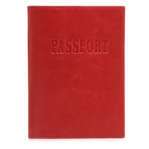 Otto Angelino Leather Passport Wallet - RFID Blocking - Unisex