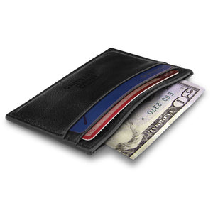 Otto Angelino Genuine Leather Wallet - Bank Cards, Money, Driver's License, RFID Blocking