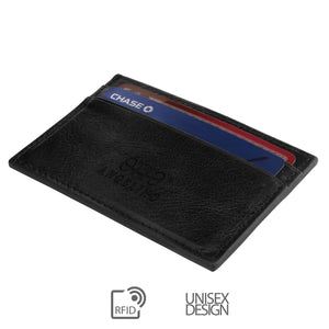 Otto Angelino Genuine Leather Wallet - Bank Cards, Money, Driver's License, RFID Blocking