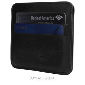 Otto Angelino Leather Wallet - Bank Cards, Money, Driver's License, RFID Blocking