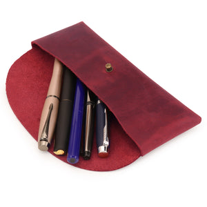 Otto Angelino Snap Cover Retro Pen and Pencil Case